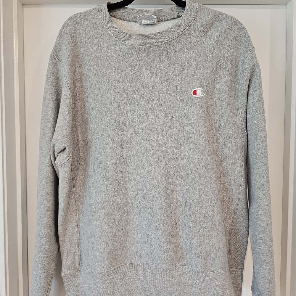 Champion Gray Crewneck Sweater